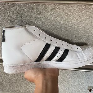 Women’s high top adidas